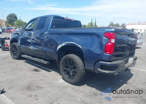 2020 Chevrolet Silverado 1500 2Wd Double Cab Standard Bed Custom z USA, uszkodzony, nr VIN 1GCRWBEF1LZ328669